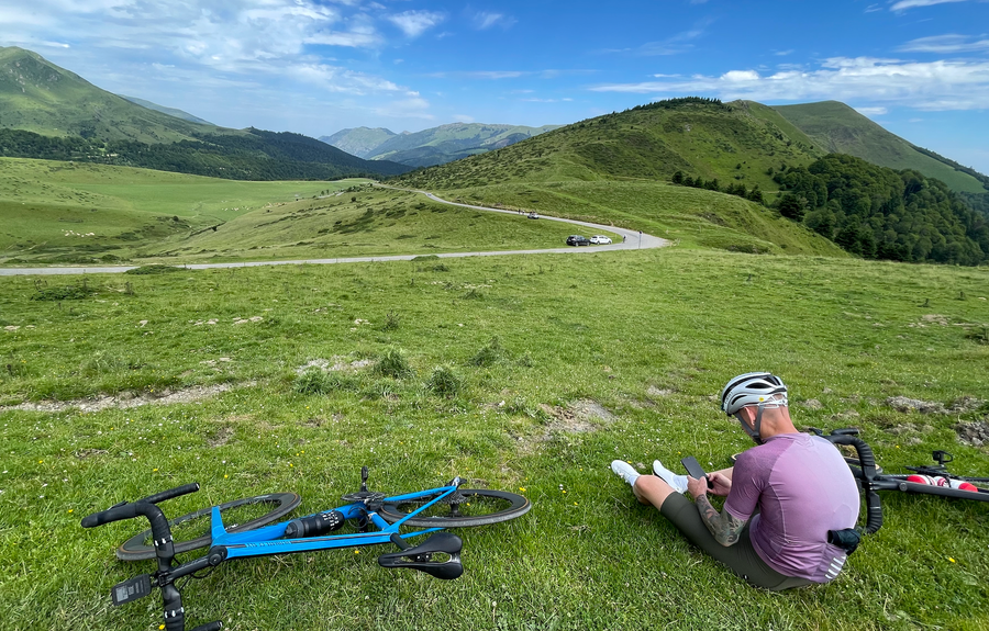 Hourquette d'Ancizan in the Pyrenees has a steady gradient ideal for torque intervals.