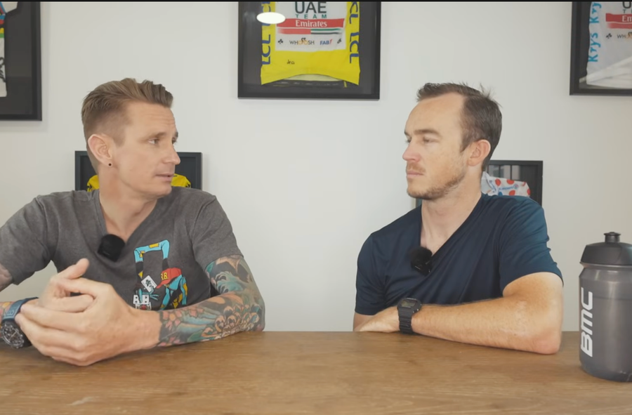 John & Tristan talk interval training.